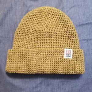 Topo Designs waffle knit beanie